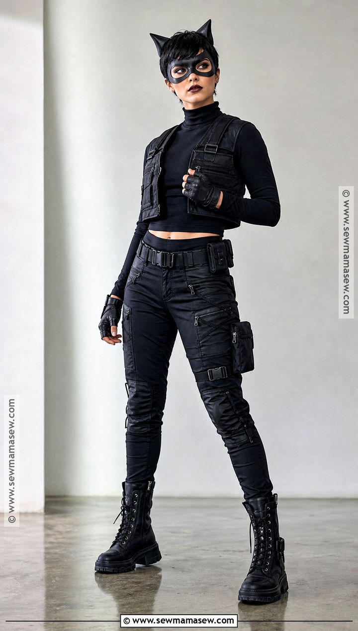 Modern Tactical Catwoman Costume - 50 catwoman costume ideas