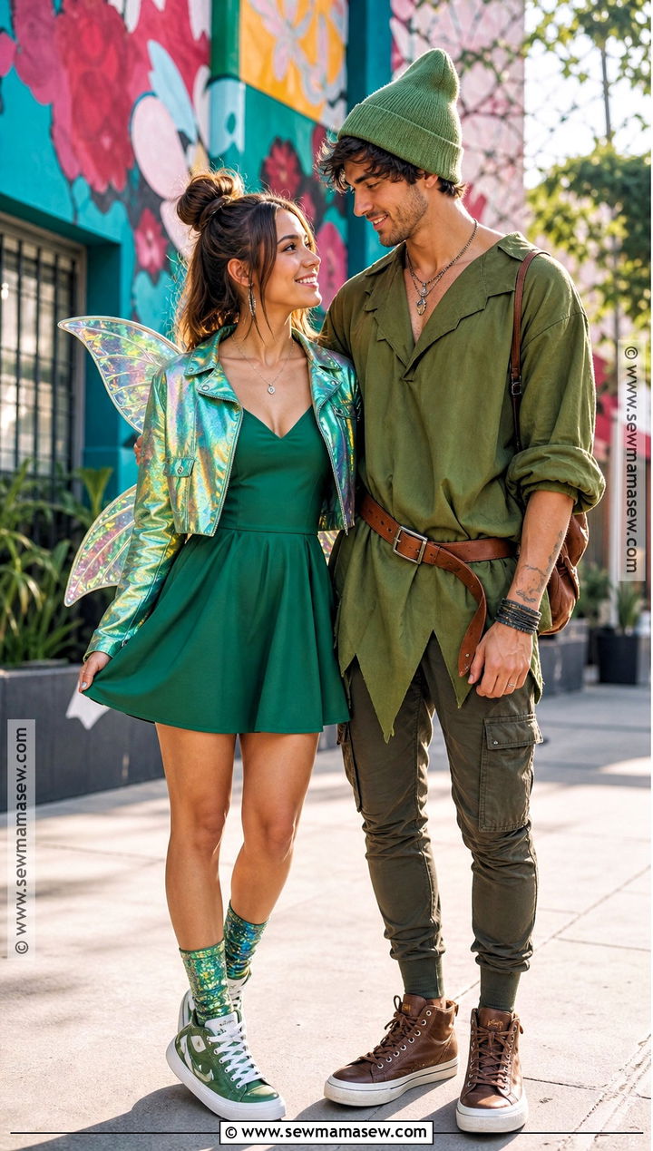 Modern Tinker Bell And Peter Pan Costume - 30 tinker bell and peter pan costume ideas