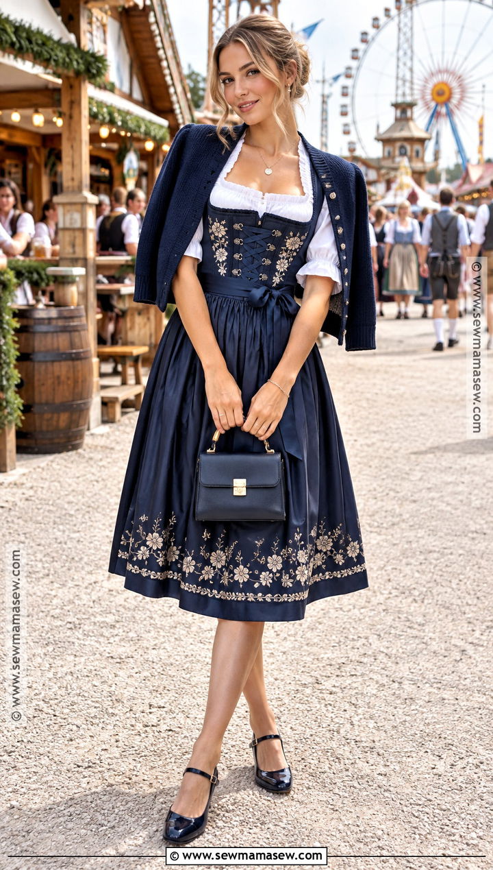 Modern Two Piece Oktoberfest Outfit - 25 october fest outfit ideas