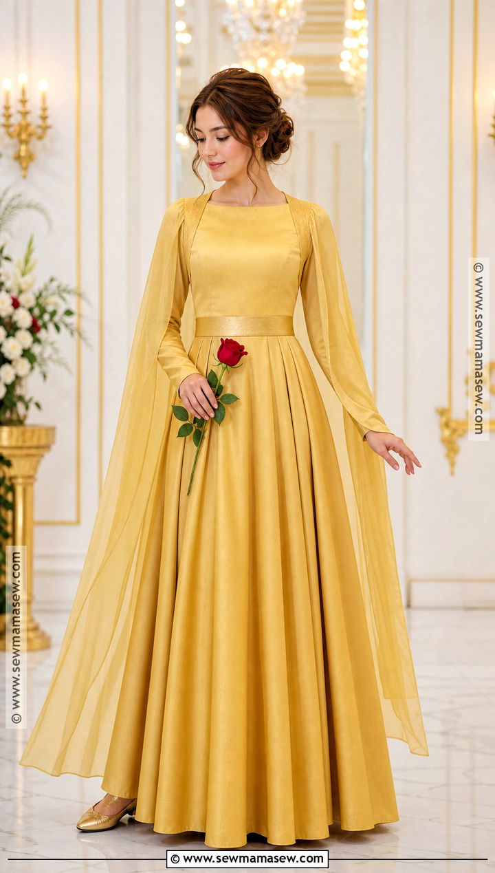 Modest Belle Ball Gown Costume - 45 belle halloween costume ideas