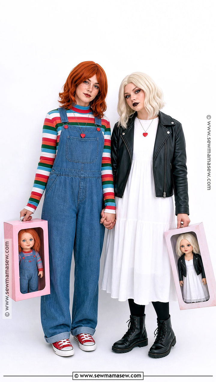 Modest Chucky And Tiffany Costume - 45 chucky and tiffany costume ideas