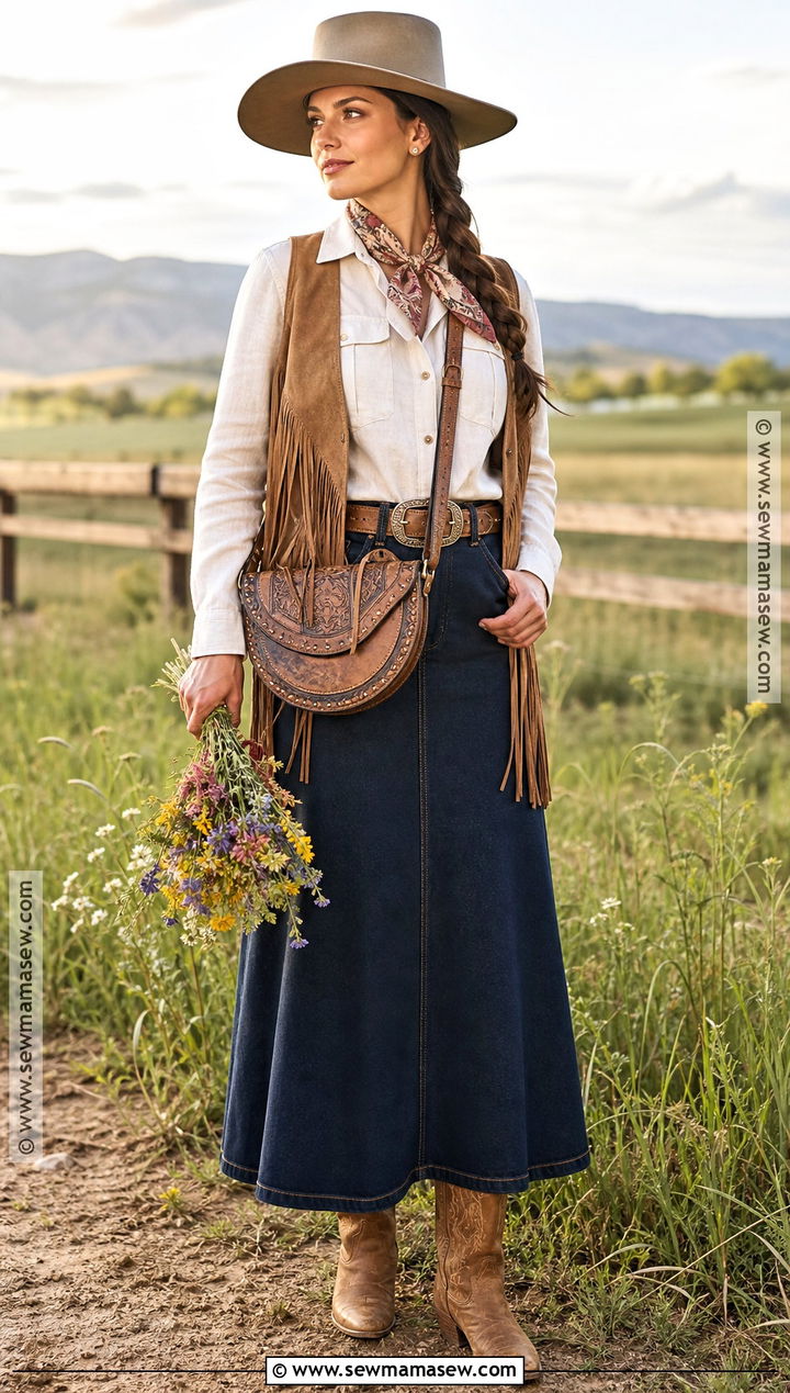 Modest Cowgirl Costume - 35 cowgirl costume ideas