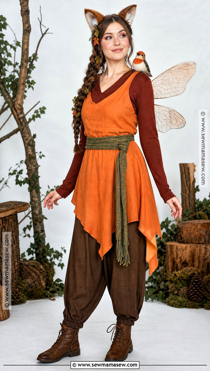 Modest Fawn Costume With Long Sleeves - 30 fawn tinkerbell costume ideas