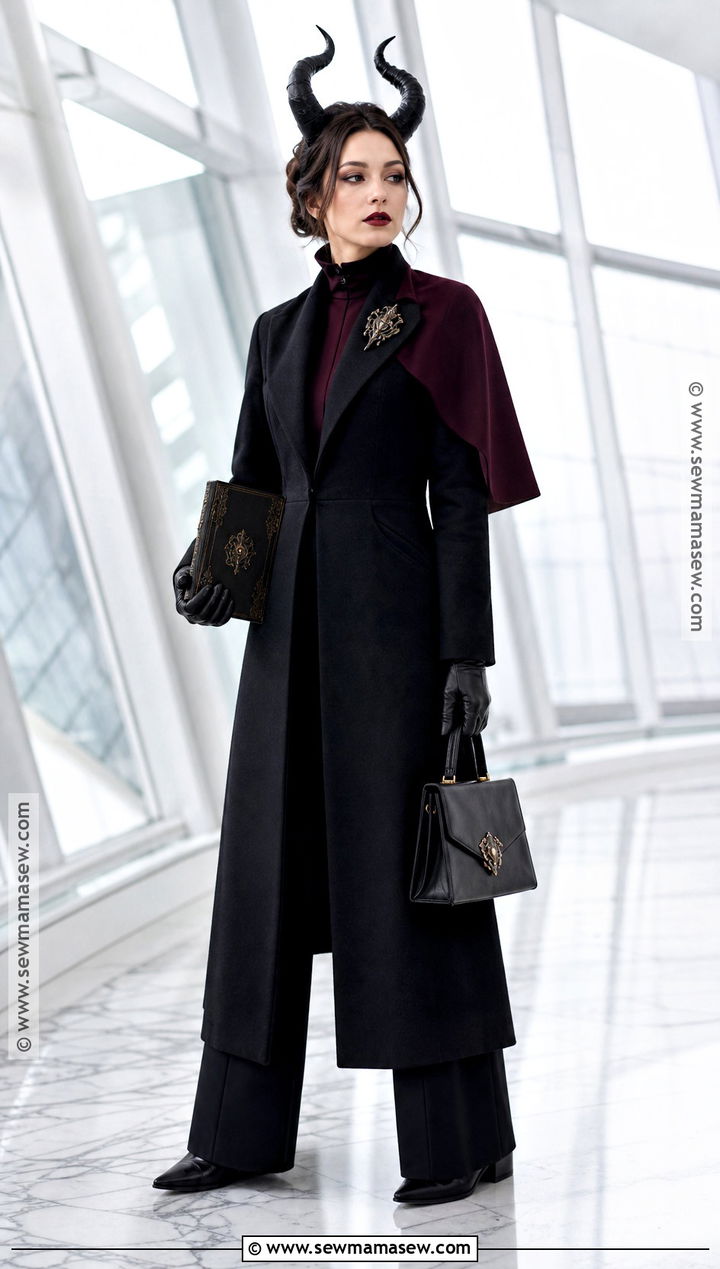 Modest Lilith Costume With Long Coat - 30 Lilith Costume Ideas