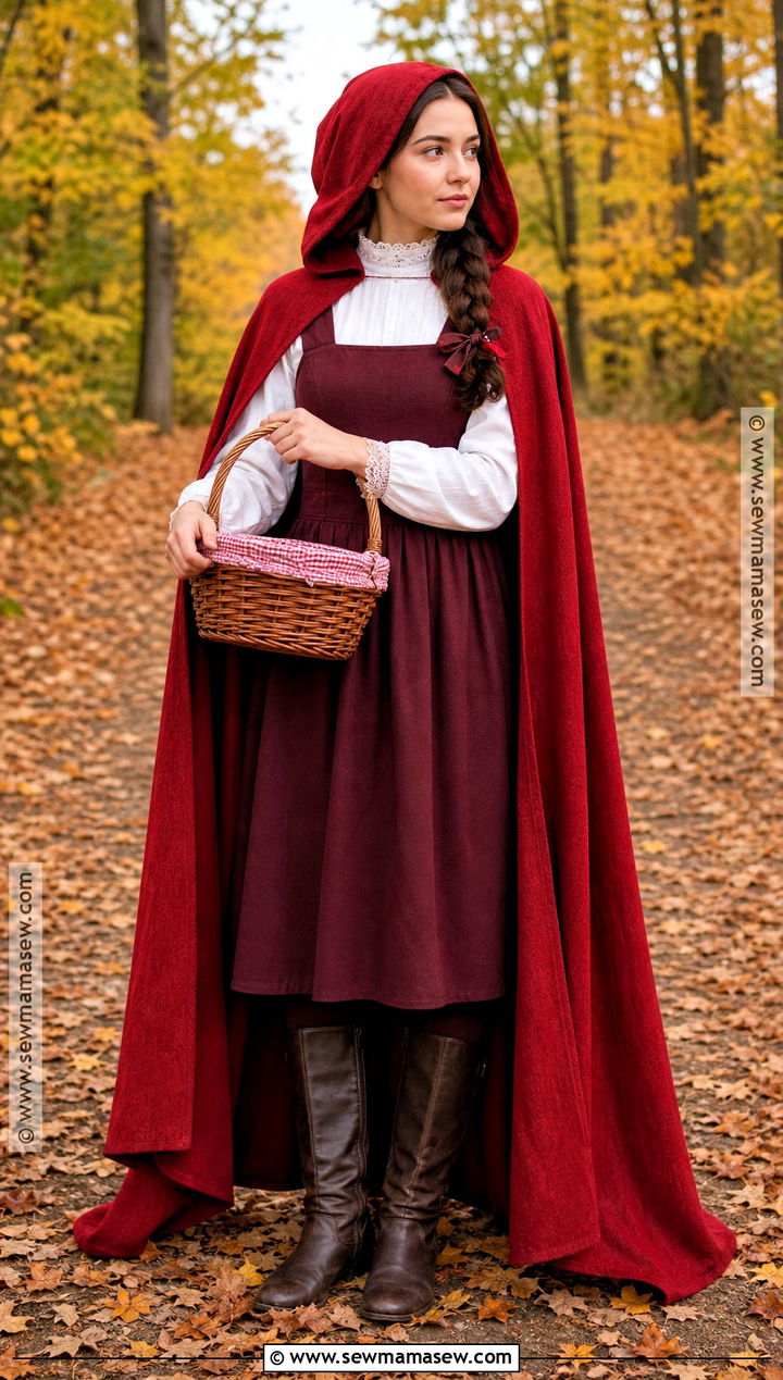 Modest Little Red Riding Hood Costume - 30 Little Red Costume Ideas