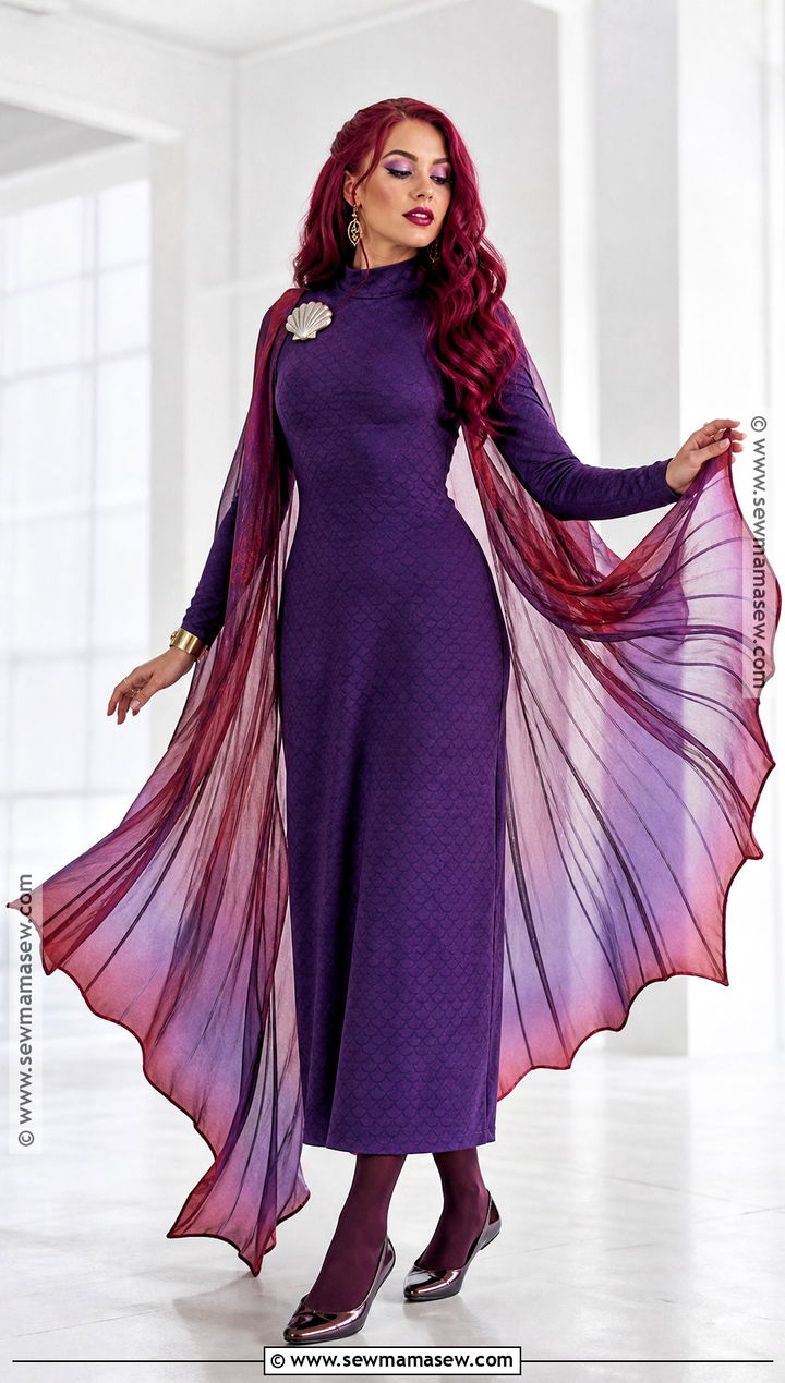 Modest Lola Costume With Long Sleeve Dress - 30 lola from shark tale costume ideas