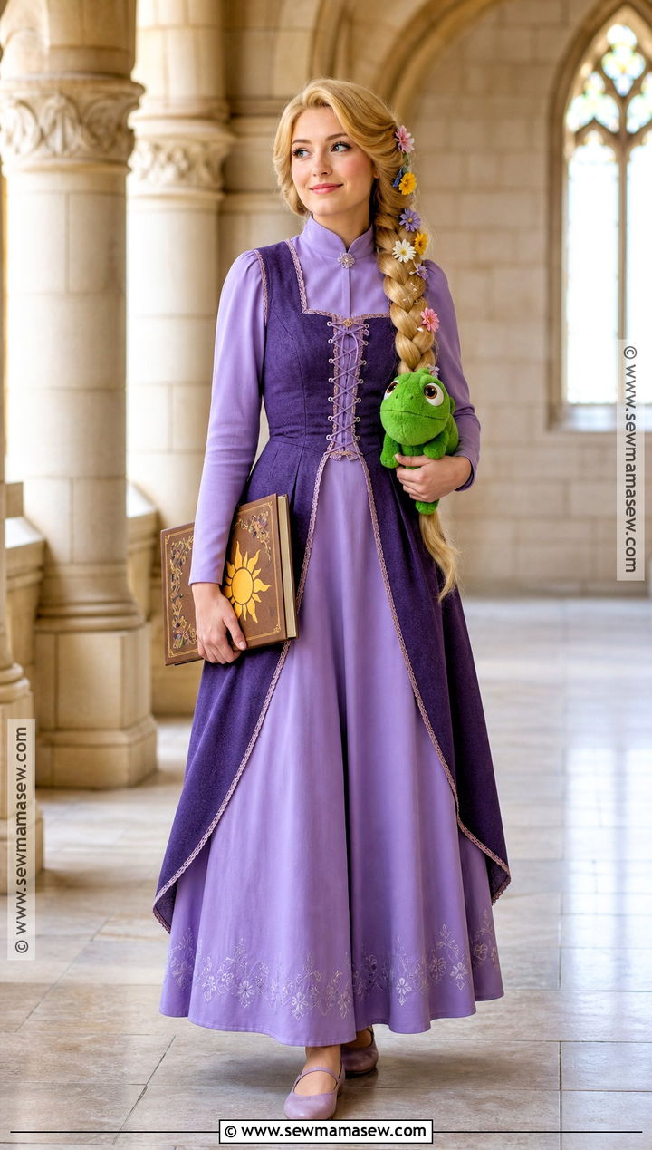 Modest Long Sleeve Rapunzel Costume - 30 tangled rapunzel costume ideas