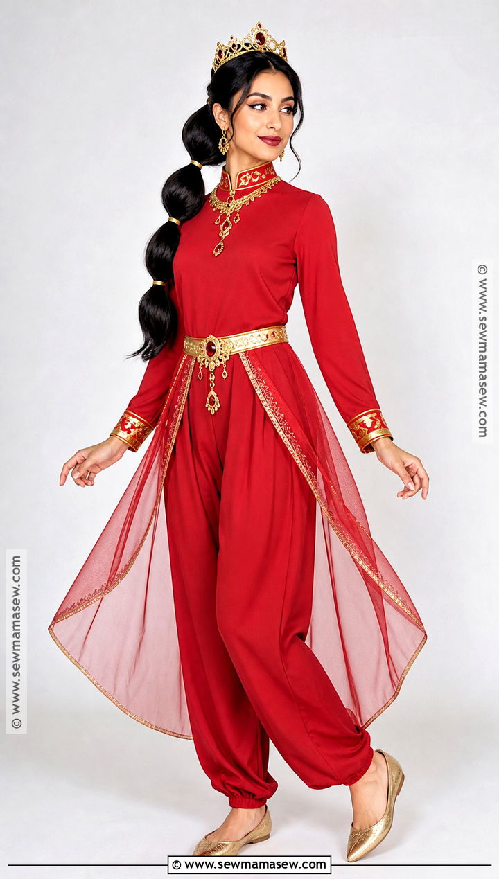 Modest Red Jasmine Costume - 30 red jasmine halloween costume ideas