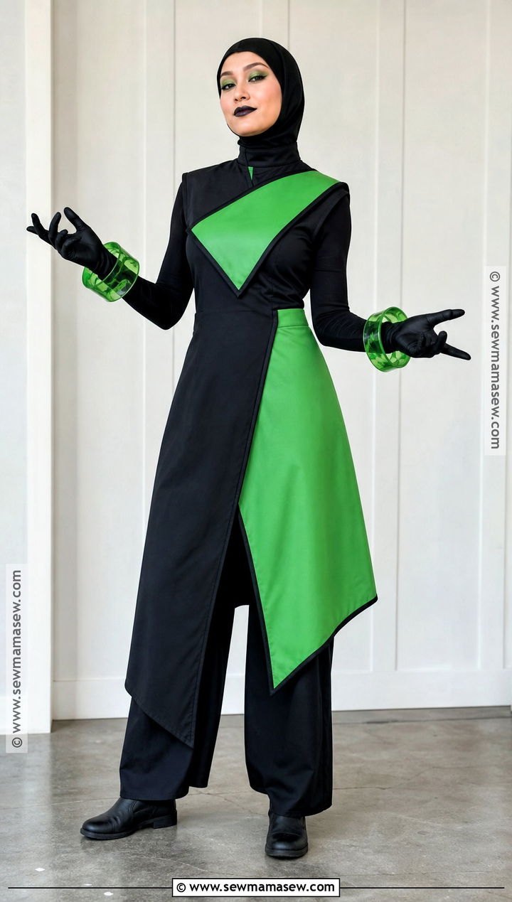 Modest Shego Costume - 30 shego kim possible costume ideas