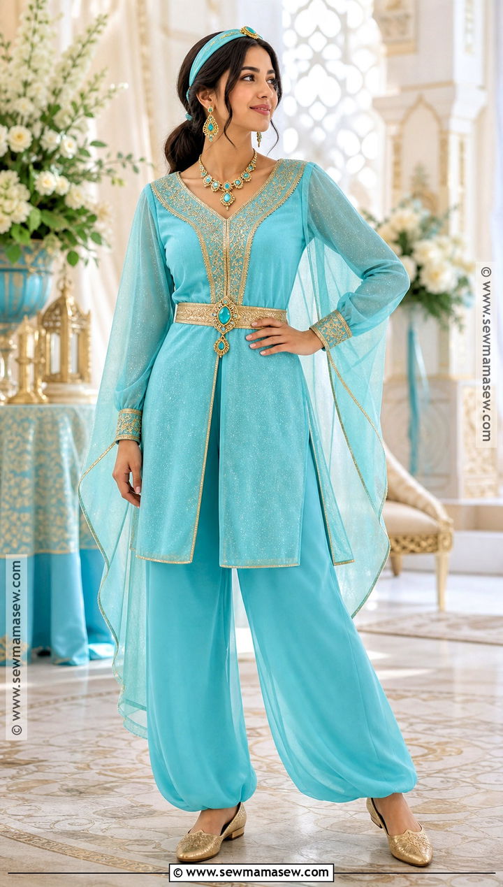 Modest Tunic Jasmine Costume - 30 jasmine costume ideas for women