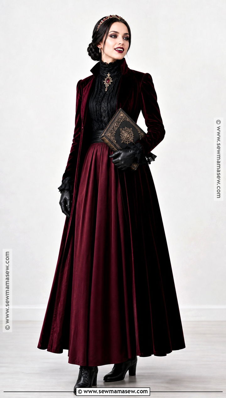 Modest Vampire Costume - 50 vampire costume ideas