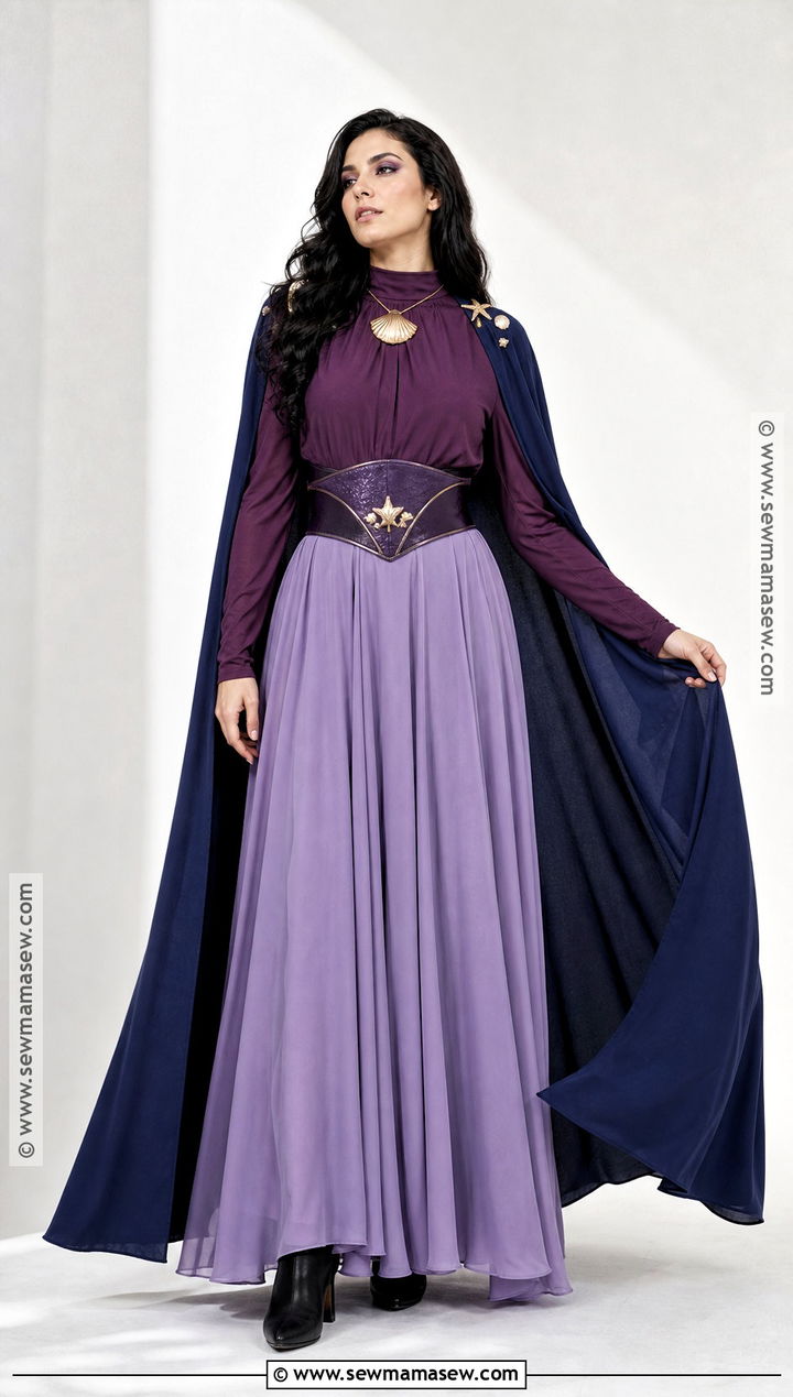 Modest Vanessa Costume With Long Sleeves - 30 Vanessa Little Mermaid Costume Ideas