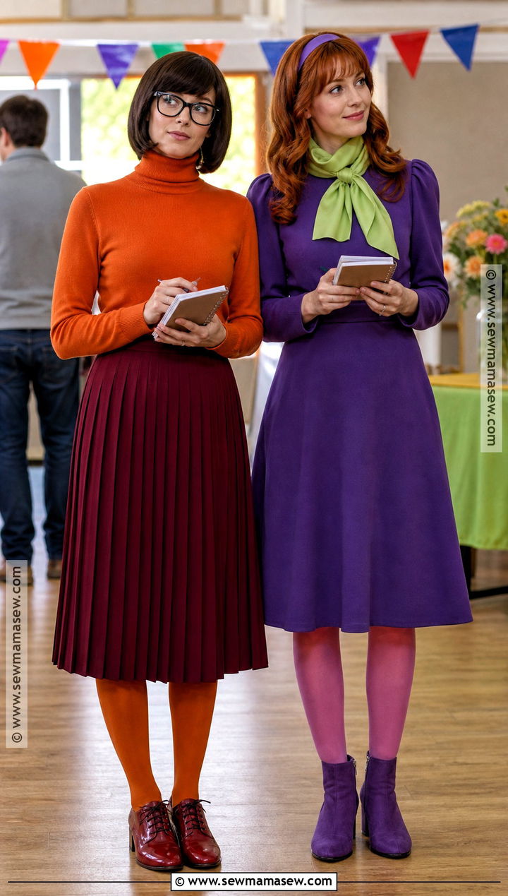 Modest Velma And Daphne Costume - 40 velma and daphne costume ideas