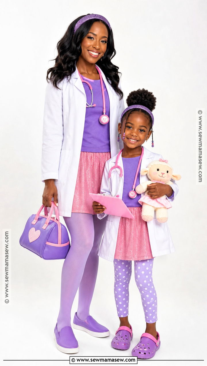 Mom And Daughter Doc McStuffins Costume - 30 Doc Mcstuffins Costume Ideas