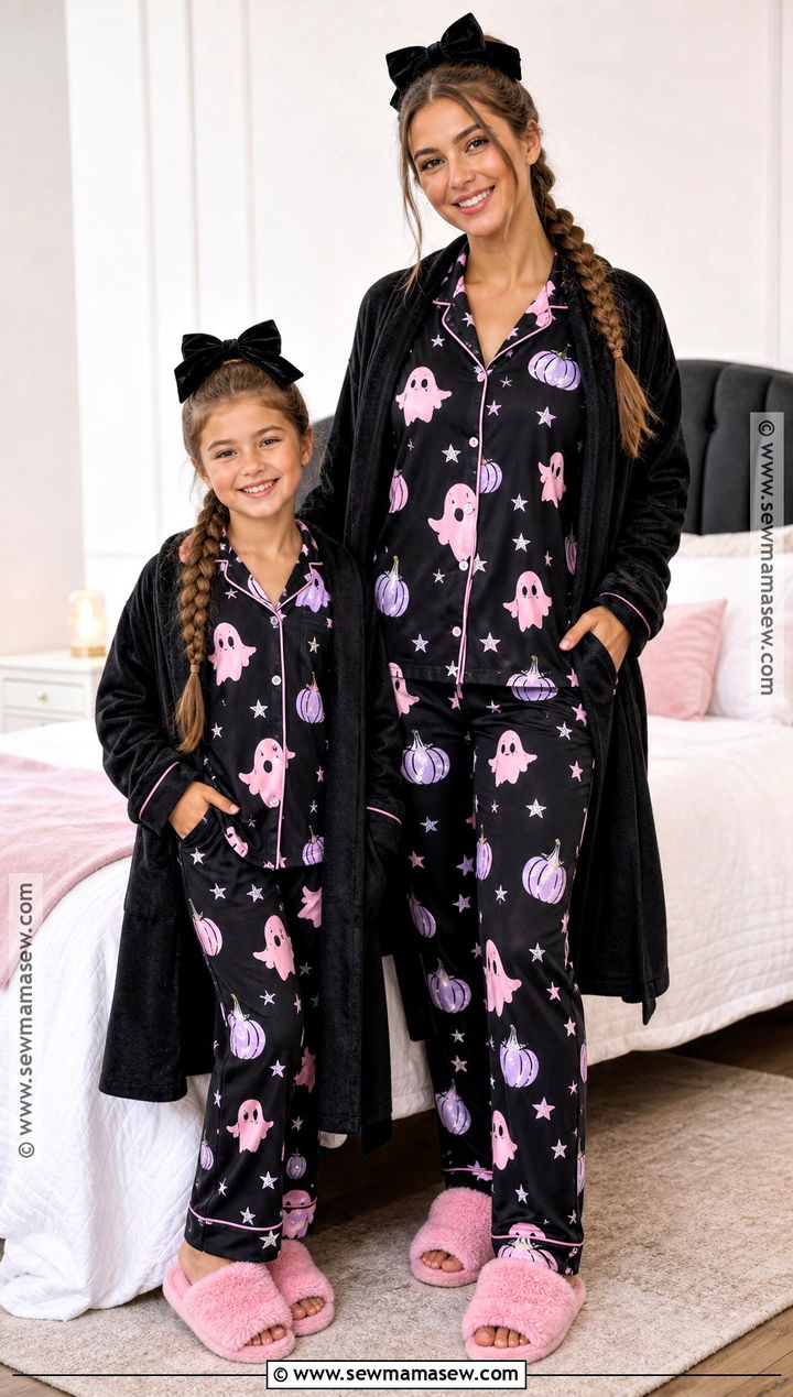 Mom And Daughter Halloween PJs - 30 matching halloween pjs ideas