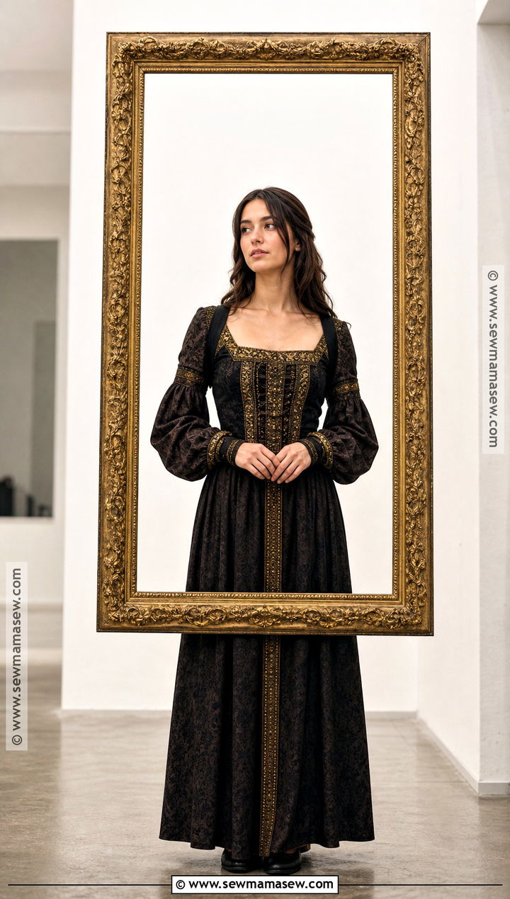 Mona Lisa Frame Costume - 35 brown hair halloween costumes