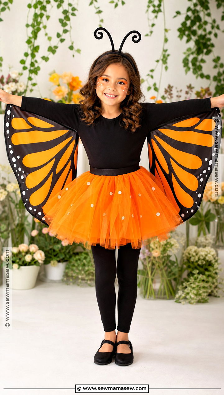 Monarch Butterfly Costume - 40 girl costumes