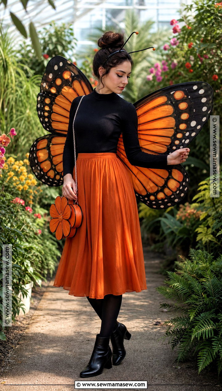 Monarch Butterfly Costume - 45 solo halloween costumes for women