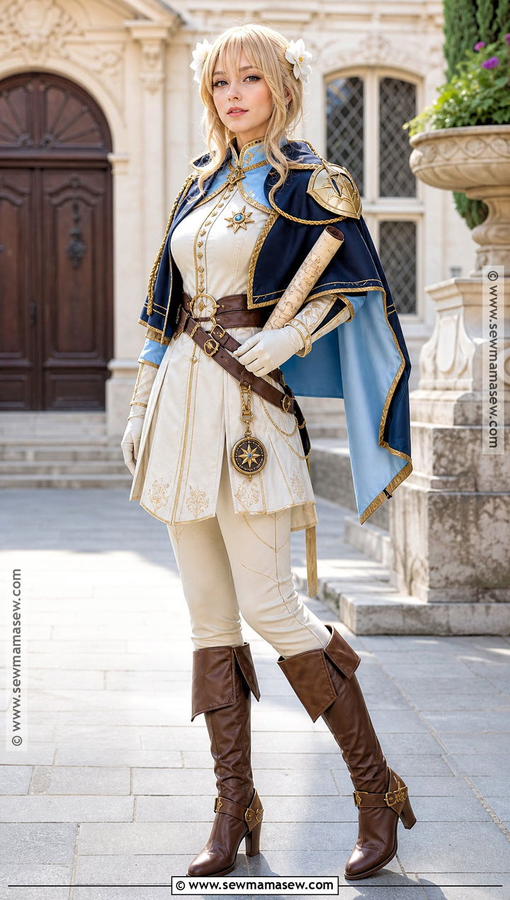 Mondstadt Honorary Knight Lumine Cosplay - 35 lumine cosplay ideas
