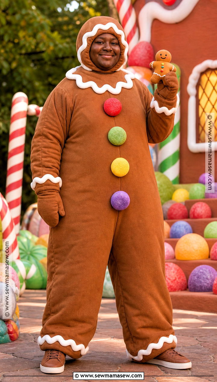 Mongo Costume With Giant Cookie Details - 30 shrek characters costumes
