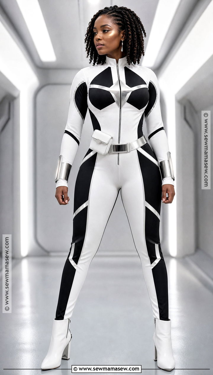 Monica Rambeau Halloween Costume With White Uniform - 45 halloween costumes for black women