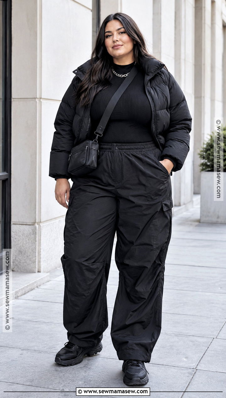 Monochrome Black Fall Streetwear Outfit - 15 fall streetwear ideas 2026
