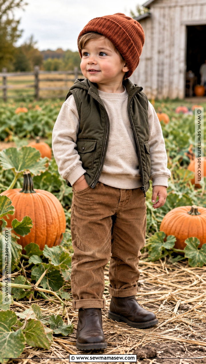 Monochrome Brown Pumpkin Patch Toddler Outfit - 20 Pumpkin Patch Toddler Outfit Ideas for Boys
