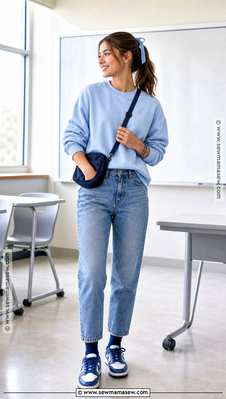 Monochrome Color Day Outfit - 30 Dress Up Days For School Spirit Weeks Ideas