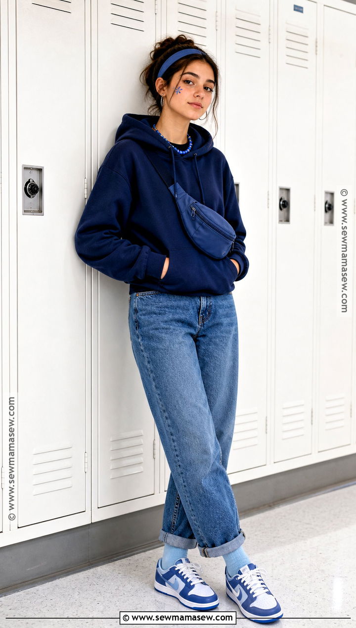 Monochrome Color Day Outfit - 30 school dress up day ideas