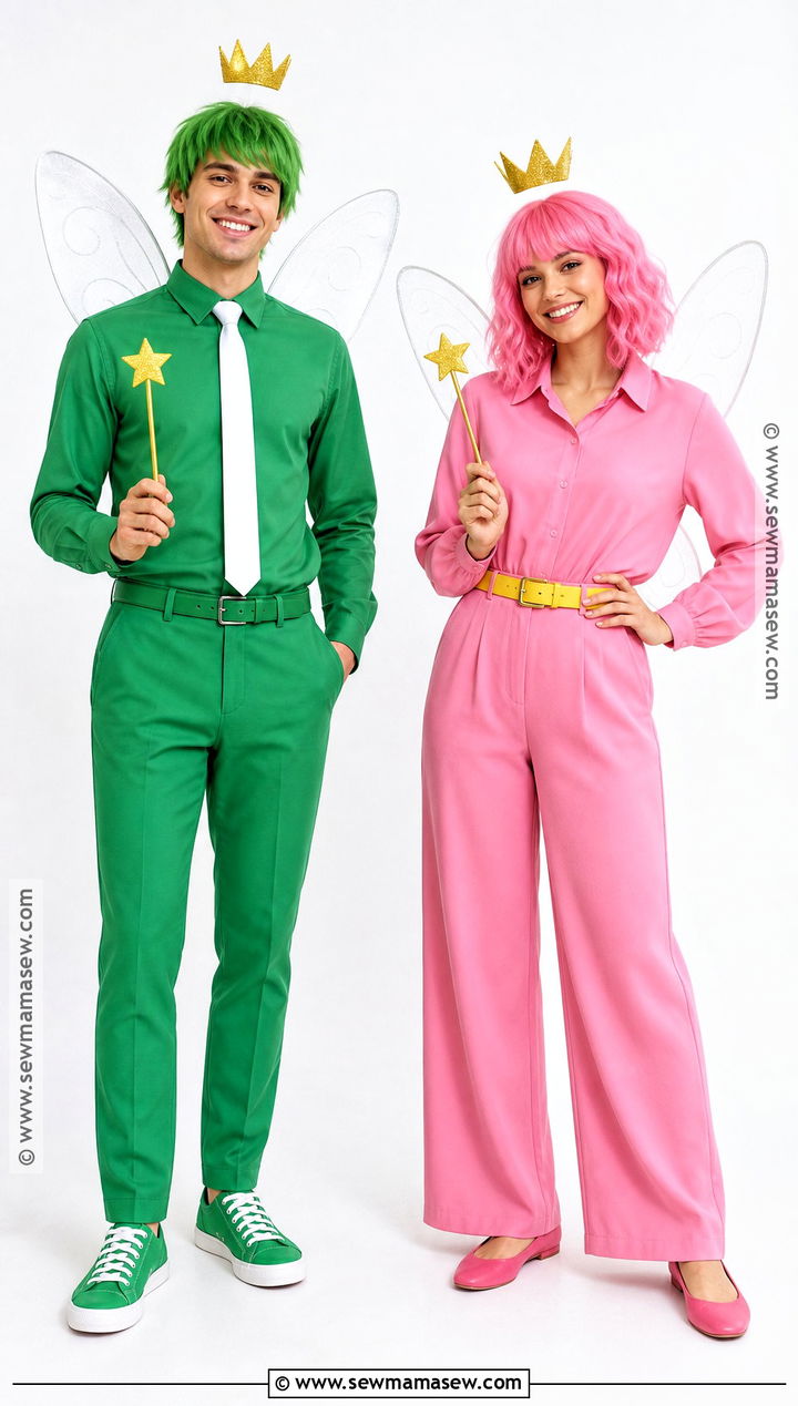 Monochrome Cosmo And Wanda Costume - 45 cosmo and wanda costume ideas