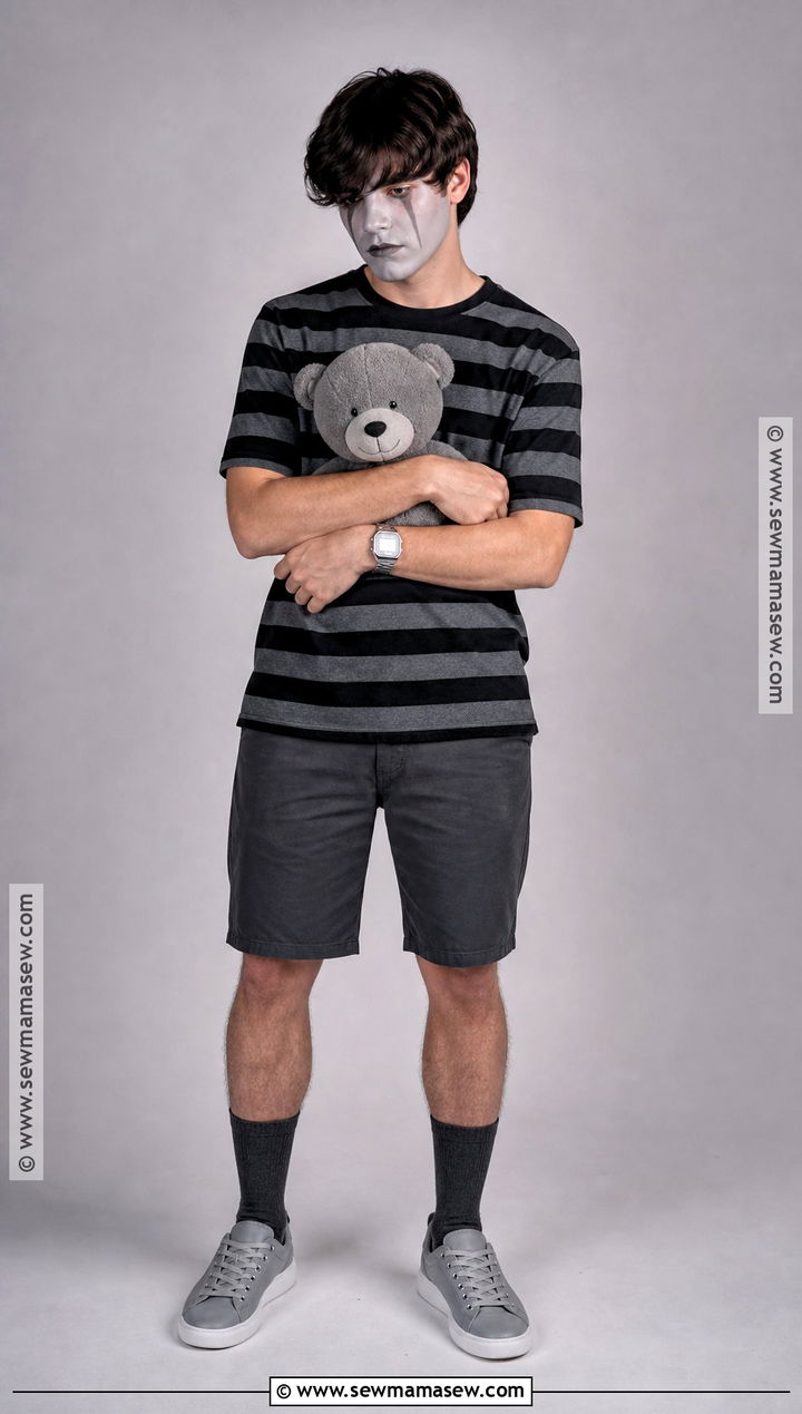 Monochrome Evan Afton Cosplay - 30 Evan Afton Cosplay Ideas