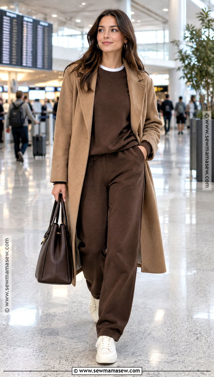 Monochrome Sweatshirt And Sweatpants - 25 fall sweatshirt ideas