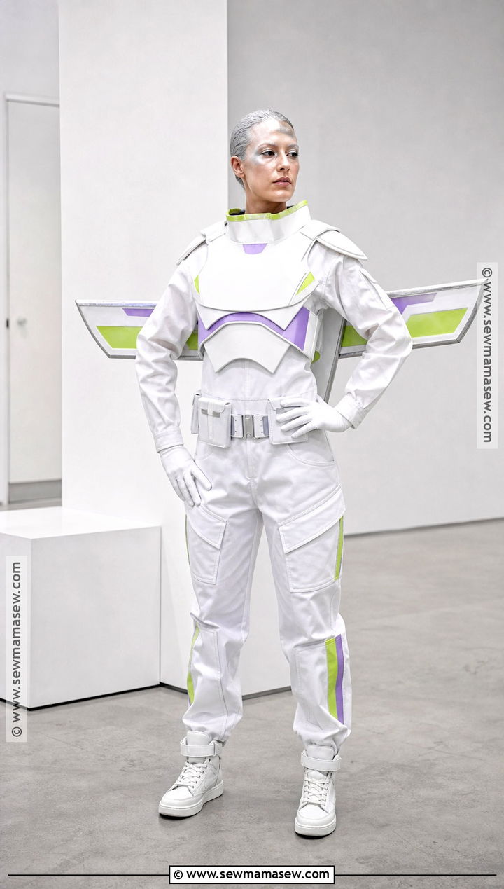 Monochrome White Buzz Lightyear Costume - 40 buzz lightyear costume ideas