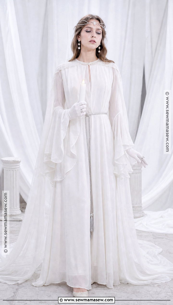 Monochrome White Lady Macbeth Costume - 30 Lady Macbeth Costume Ideas