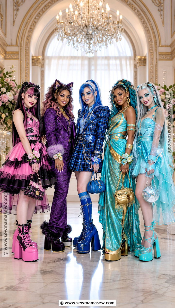Monster Ball Monster High Group Costume - 35 Monster High Group Costume Ideas