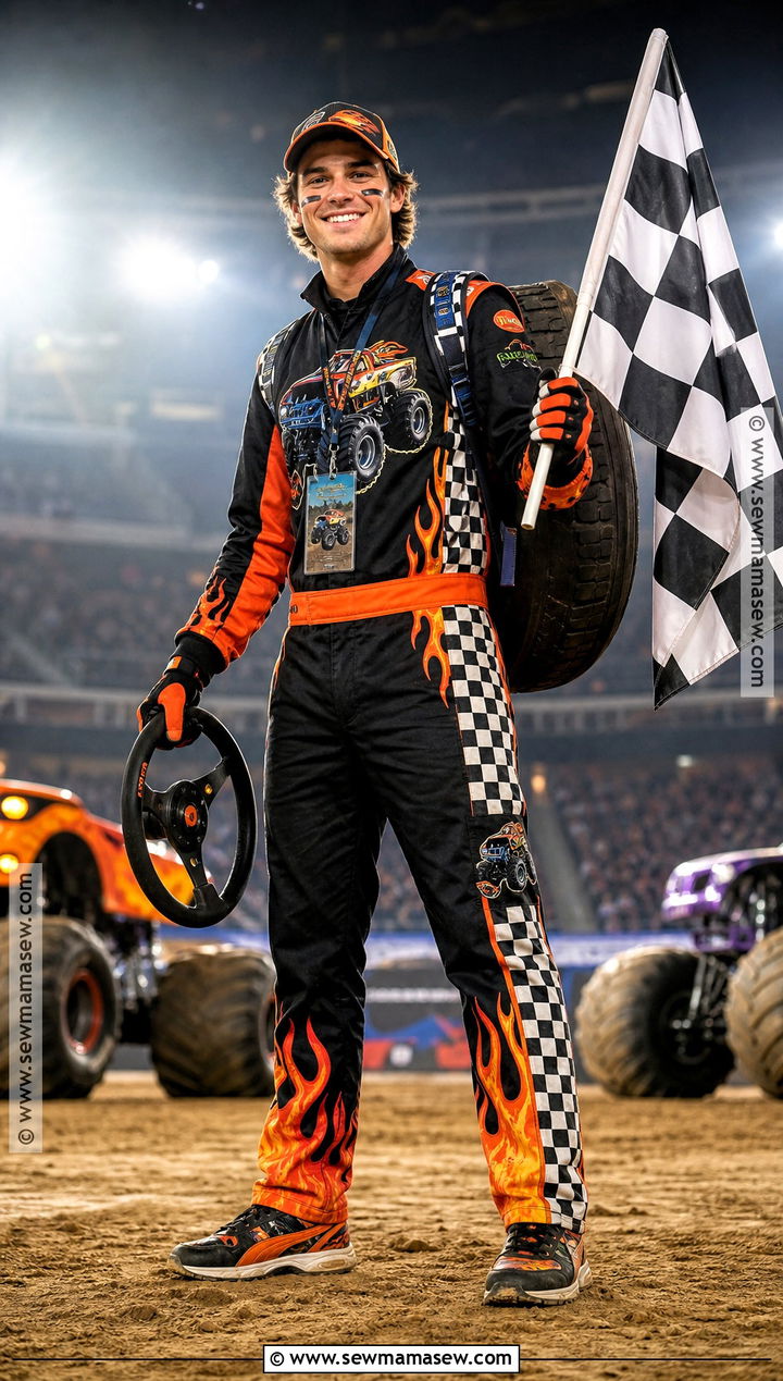 Monster Truck Driver Costume - 30 monster truck costume ideas