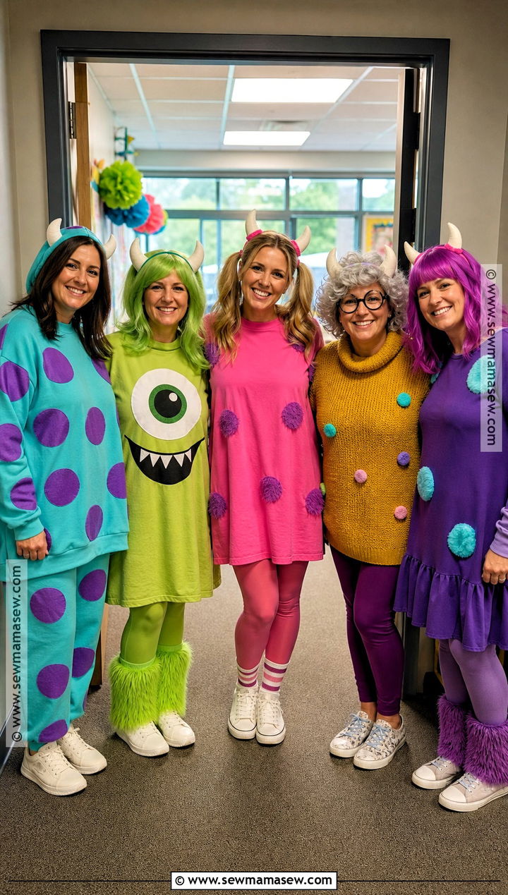 Monsters Inc Teacher Group Costume - 35 teacher halloween costumes group