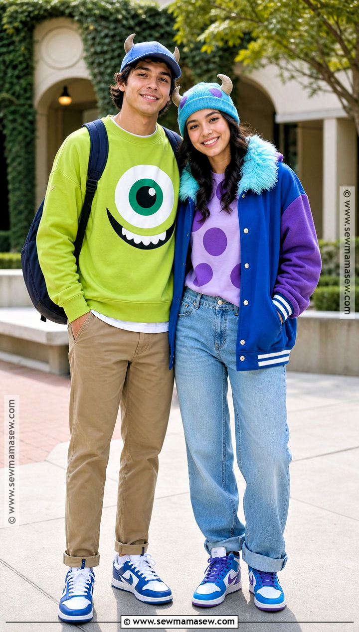 Monsters University Mike And Sully Costume - 35 mike and sully costume ideas