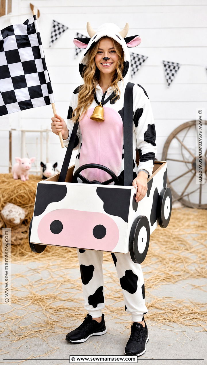 Moo Moo Cow Mario Kart Costume - 35 mario kart costumes