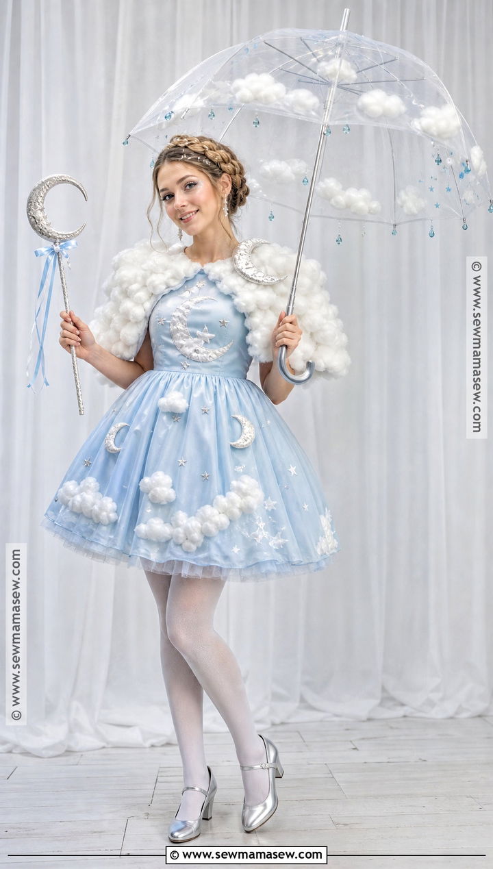 Moon And Cloud Costume - 30 Moon Costume Ideas for Women