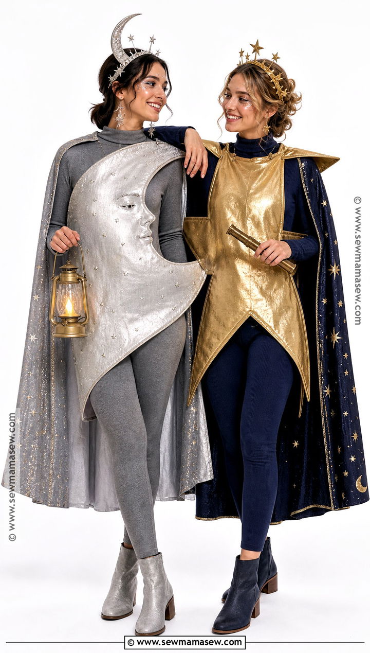 Moon And Star Duo Costume - 35 star costume ideas