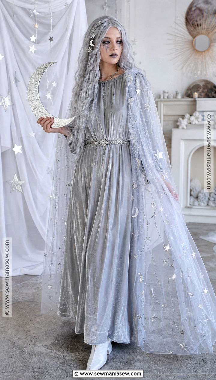 Moon And Stars Ghost Costume - 35 ghost halloween costume ideas