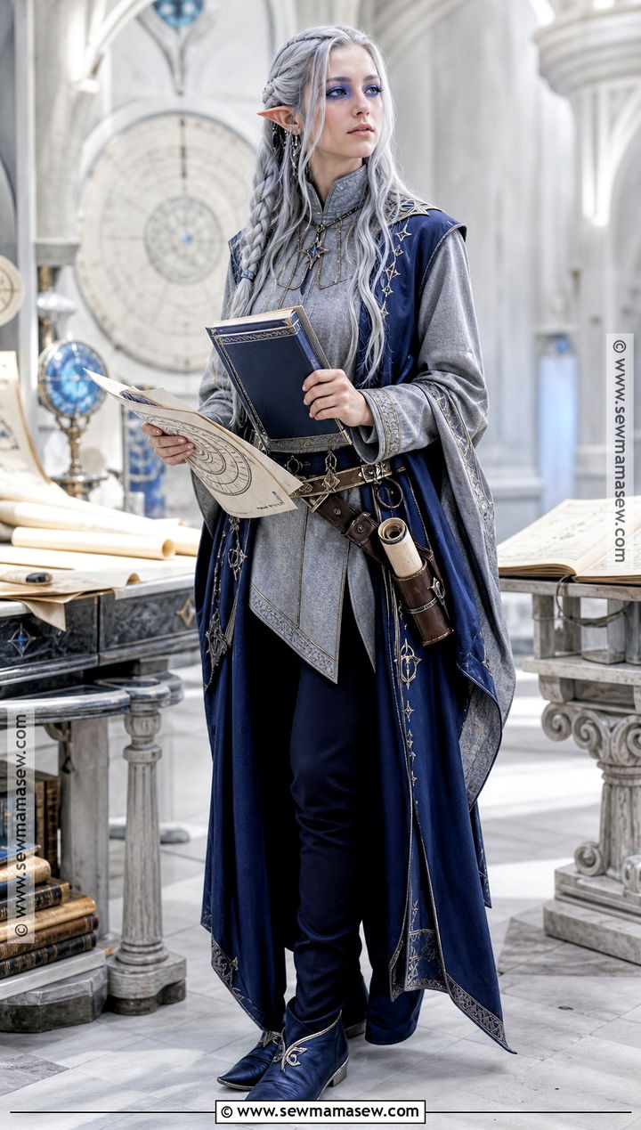 Moon Elf Scholar Larp Costume - 30 Larp Costume Ideas