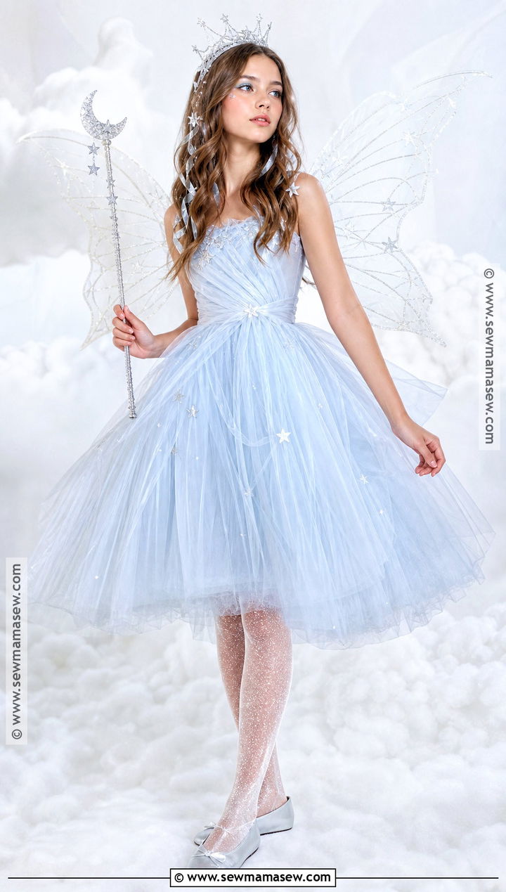 Moon Fairy Costume With Silver Dress - 35 halloween costumes teenage girl solo