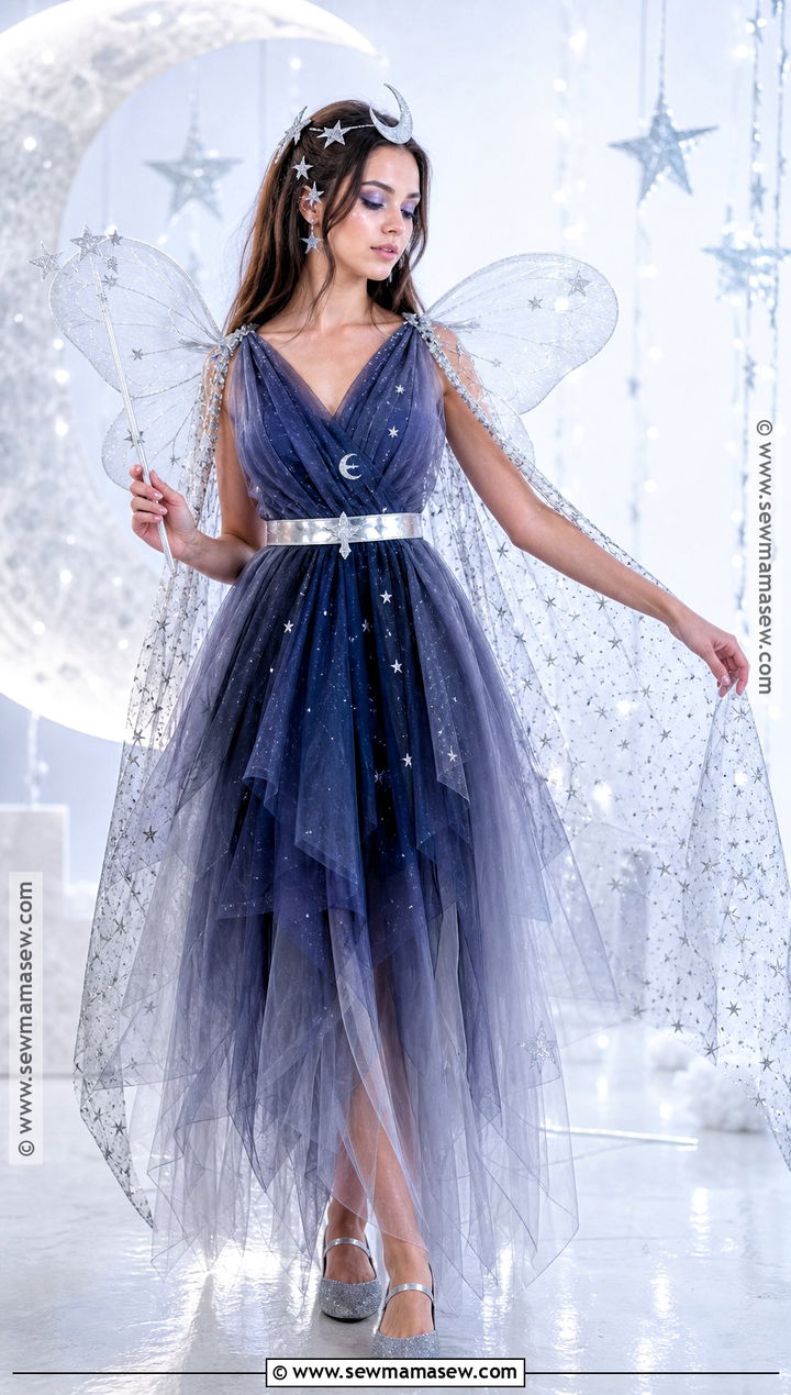Moon Fairy Halloween Dress - 30 halloween dress ideas