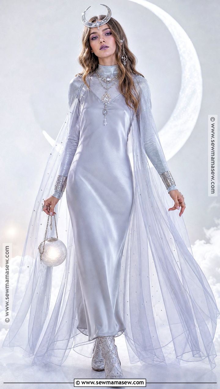 Moon Goddess Costume - 35 Goddess Halloween Costume Ideas