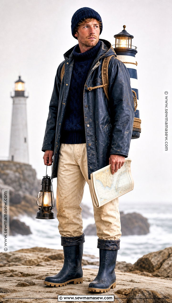 Moonlight Lighthouse Keeper Costume - 40 non basic halloween costumes