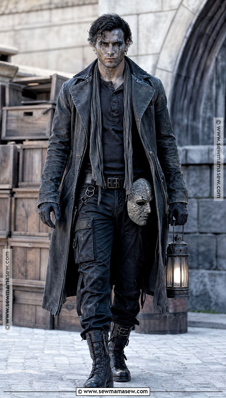 Moonlight Scare Actor Halloween Outfit - 35 halloween outfit ideas for men