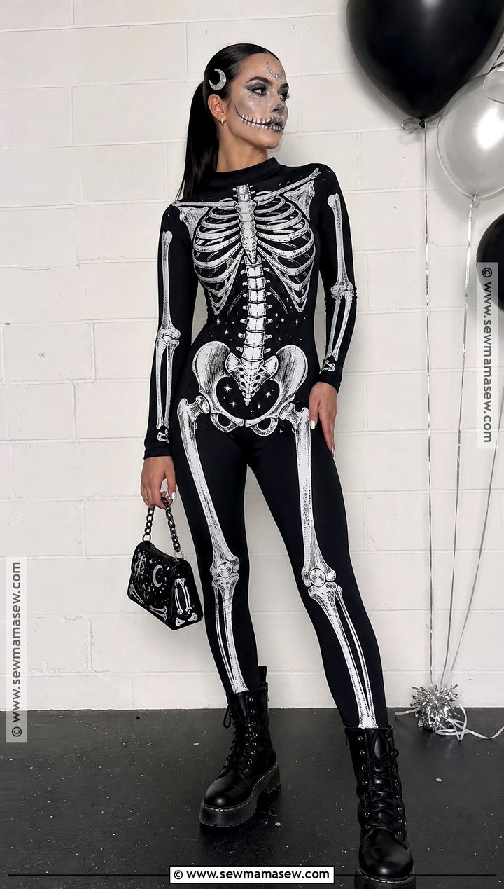 Moonlit Skeleton Costume - 30 best halloween costumes for women
