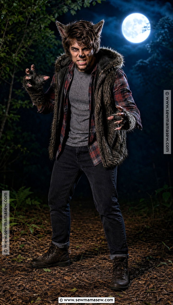 Moonlit Werewolf Cosplay - 30 scary cosplay ideas